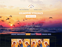 Tablet Screenshot of lilianne-visuals.com